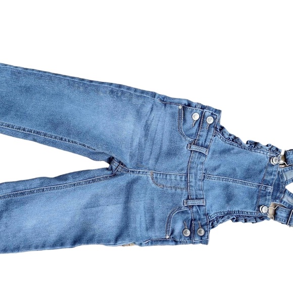 Ruffled bib overall size 3T - Picture 2 of 3